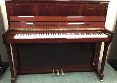 Wilh. Steinberg S-125 Upright Piano Mahogany