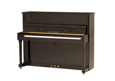 Wilh. Steinberg P-121 Black Upright Piano